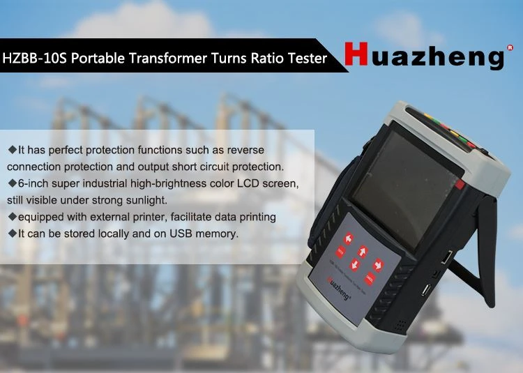 HZBB-10S rankinis transformatorius paverčia santykio matuoklį